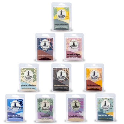 Morning Brew Wax Melts by Garsnett Beacon Candle Co. – Coffee, Vanilla & Cream Soy Cubes (2-Pack)
