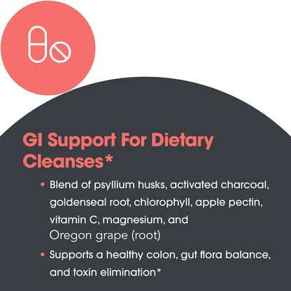 Allergy Research Group Gastro Cleanse – Digestive Support & Detox 100 Count