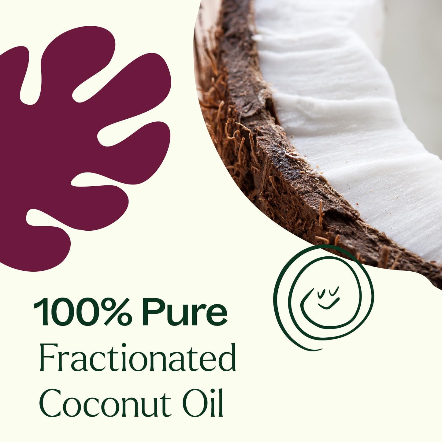 Plant Therapy Fractionated Coconut Oil (2 oz) – Carrier Oil for Skin, Hair & Aromatherapy