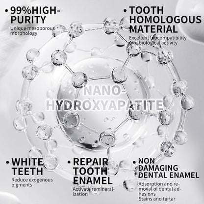 GEELIKE Nano Hydroxyapatite Toothpaste 7.5% nHAP – Enamel Strengthening, Fluoride-Free