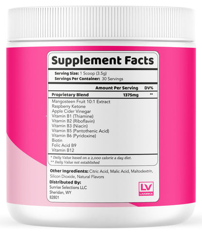 LIVORKA GelatinBurn Powder (2 Pack) – Premium Natural Wellness Formula, 120 Servings