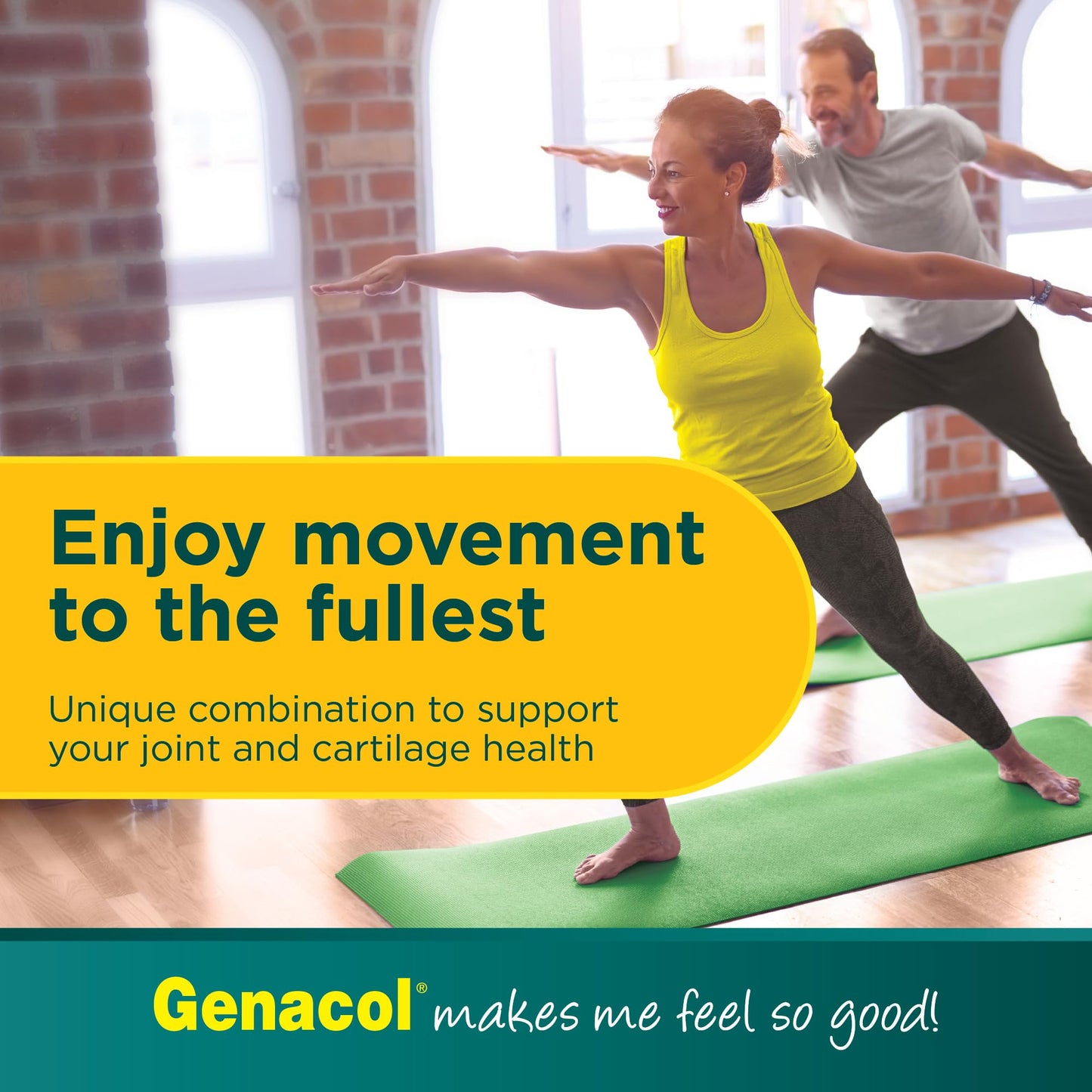 Genacol Plus: Glucosamine & Ultra-Hydrolyzed Collagen for Joint Health - 90 Capsules