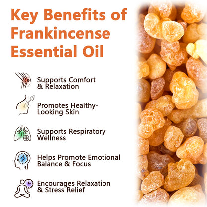 Generic Premium Frankincense Essential Oil – 60ml, Therapeutic Grade for Skin, Face & Massage