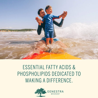 Genestra Brands Cod Liver Oil DHA-EPA Forte Capsules | DHA & EPA + Vitamins A & D | 60 Softgels