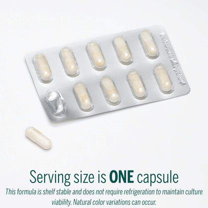 Genestra HMF Intensive 50 Probiotic – GI Health & Immune Support | 30 Vegetarian Capsules