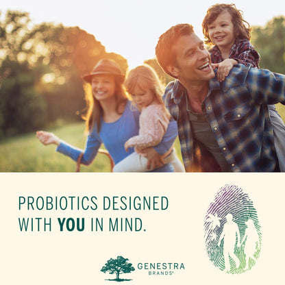 Genestra Brands HMF Multi Strain | Shelf-Stable Probiotic Supplement for Gastrointestinal Health | 50 Vegetarian Capsules