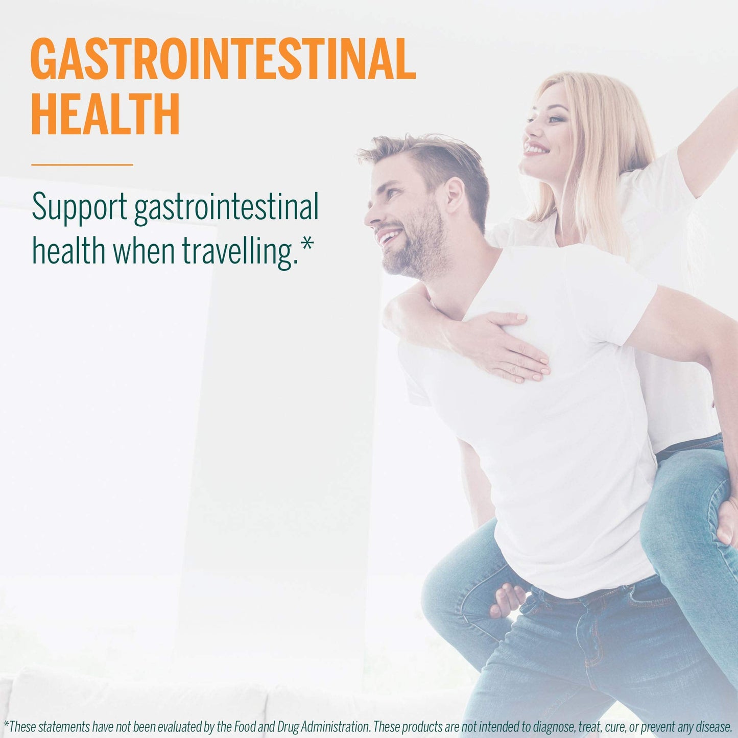 Genestra Brands HMF Travel - Shelf-Stable Probiotics for GI Health - 30 Capsules
