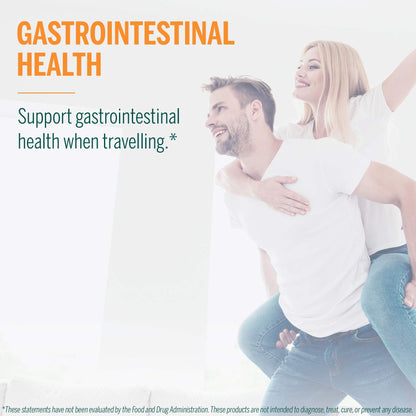 Genestra Brands HMF Travel - Shelf-Stable Probiotics for GI Health - 30 Capsules