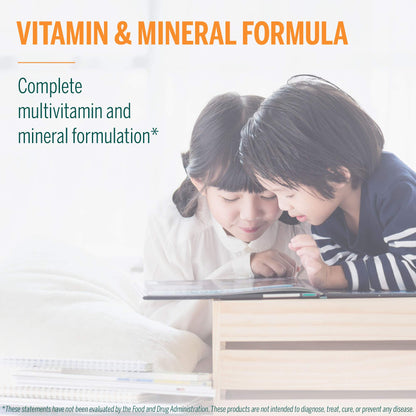 Genestra Brands Children's Chewable Vitamins | Vitamin-Mineral Supplement | 100 Chewables | Papaya & Orange Flavor