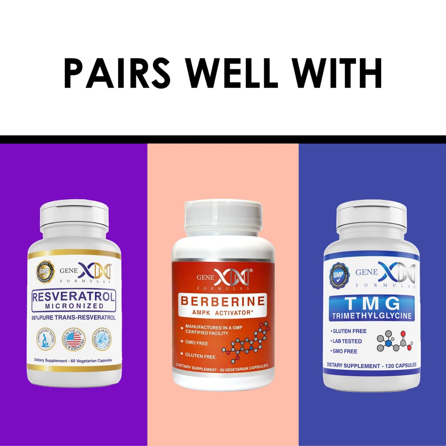 Genex NAD+ 250mg – 60 Capsules | Actual NAD+ (Nicotinamide Adenine Dinucleotide)
