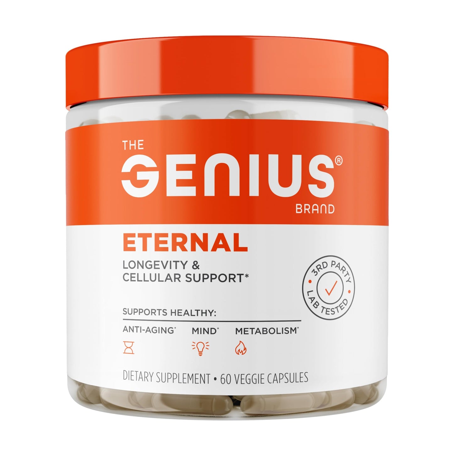 Genius Eternal - Anti-Aging Supplement | The Genius Brand
