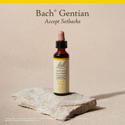 Bach Gentian Original Flower Remedy – Accept Setbacks | 20mL Dropper