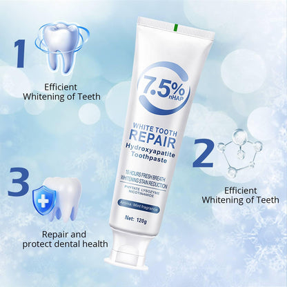 Hydroxyapatite Toothpaste for Enamel Protection & Sensitive Teeth – Gentle Mint