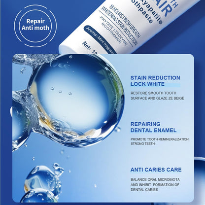 2-Pack Hydroxyapatite Toothpaste 7.5% – Enamel Protection & Fluoride-Free