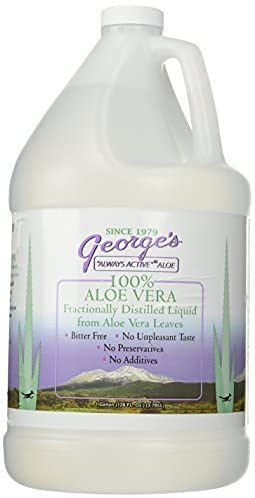 George's Always Active Aloe Vera - 128 fl oz | Distilled Aloe Vera Juice