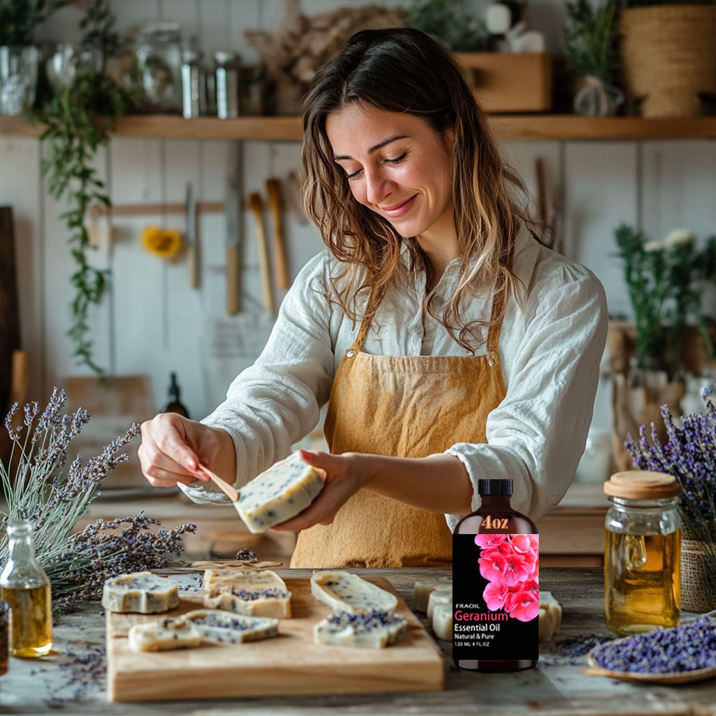Geranium Essential Oil 4 oz (120 ml) for Diffusers & DIY