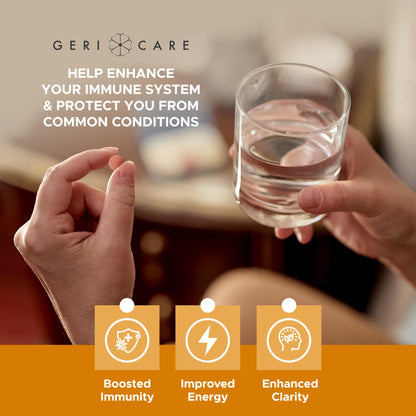 One-Daily Multivitamin with Minerals for Men & Women (100 Tabs) – GeriCare | High-Potency Daily Nutrition