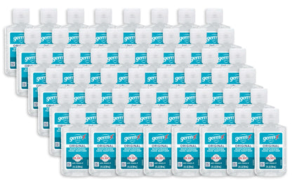 Germ-X Original Hand Sanitizer 2oz – Vitamin E Moisturizing Gel, Pack of 48