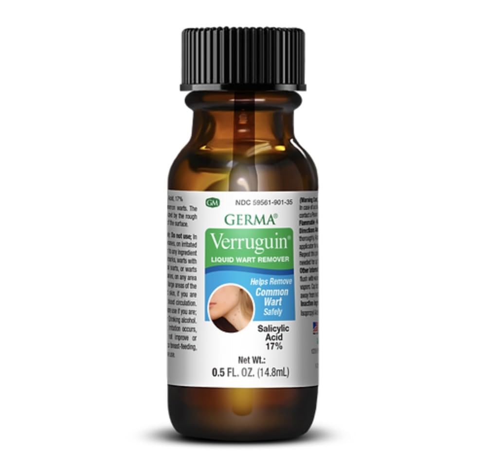 Germa Verruguin Liquid Wart Remover 17% Salicylic Acid | 14.8 mL