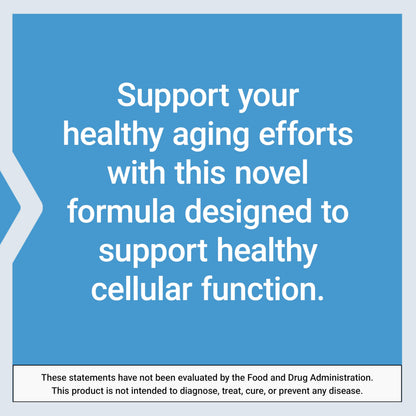 GEROPROTECT Ageless Cell – Cellular Health & Healthy Aging (30 Gluten-Free Softgels) | Life Extension