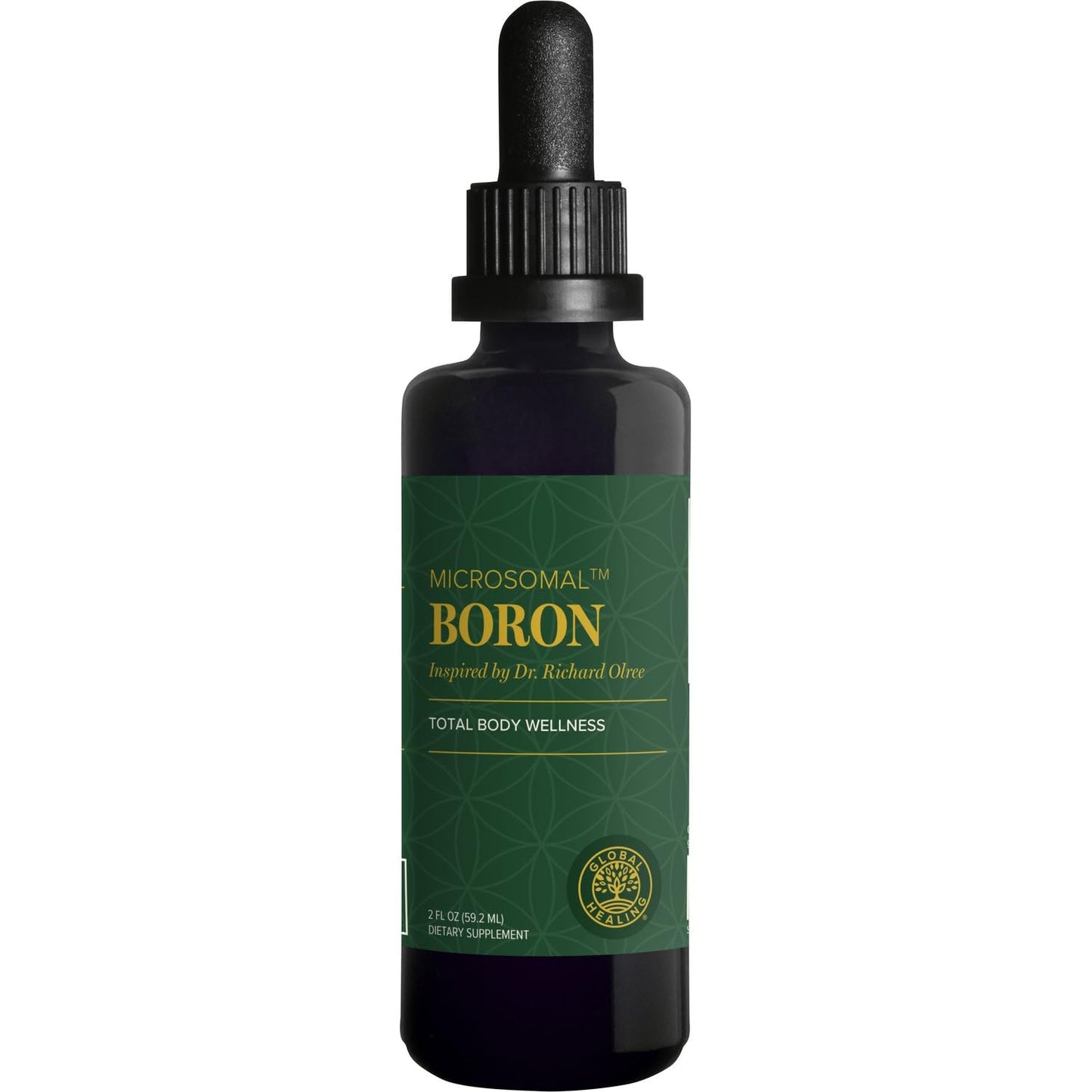 Global Healing Center Boron Supplement 5 mg | Bone Health, Metabolism & Magnesium Absorption (2 oz)