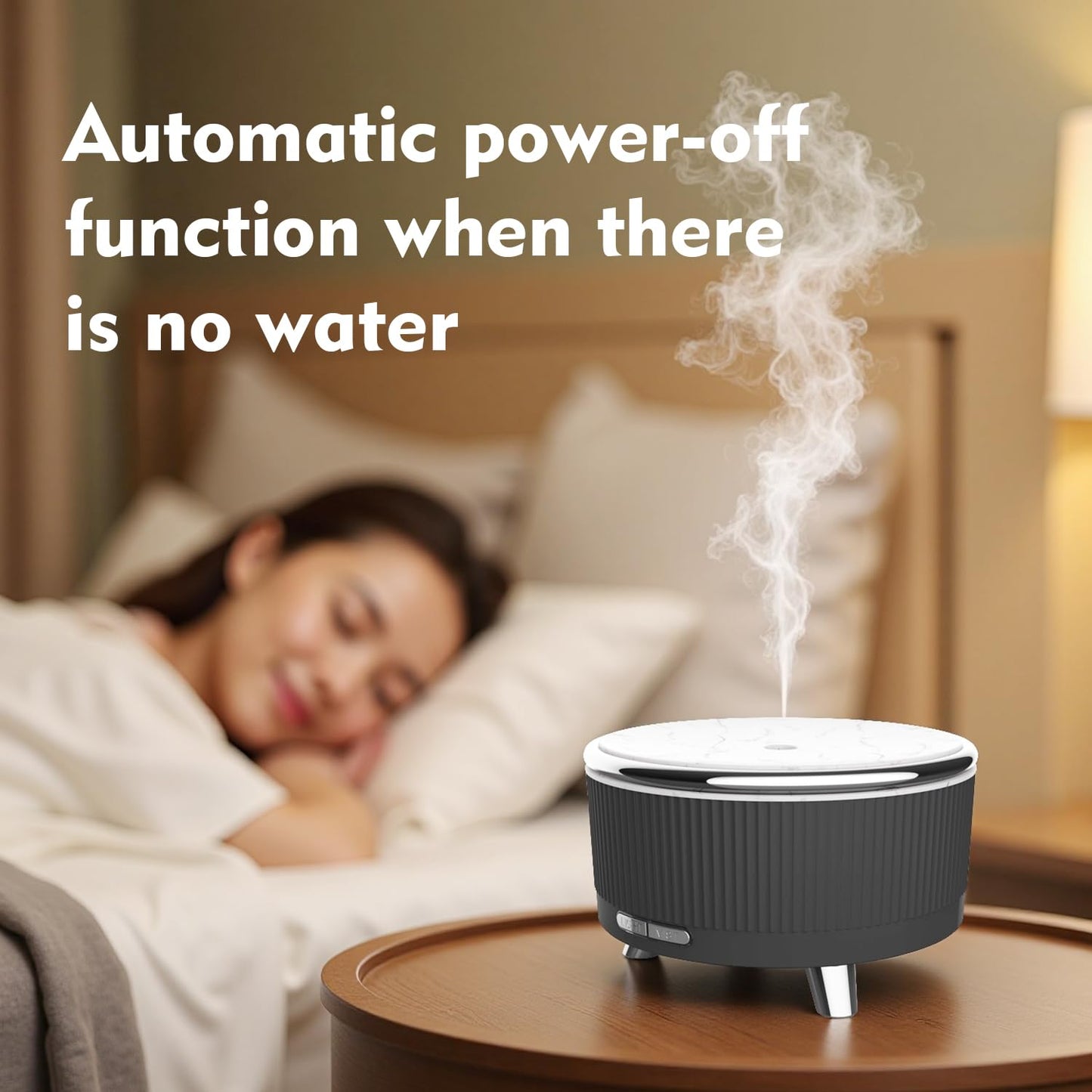 500ML Ultrasonic Essential Oil Diffuser with Remote – 7-Color Night Lights