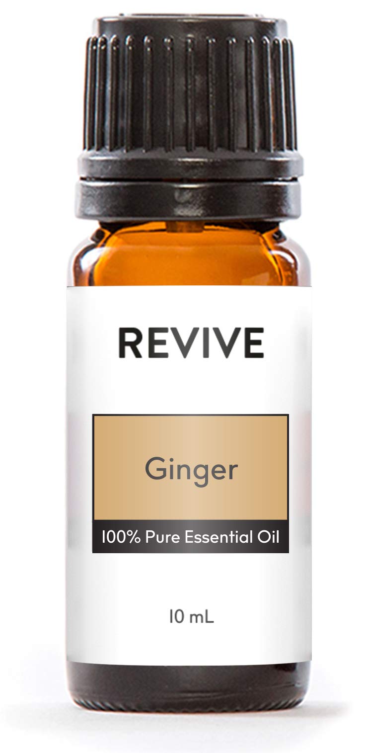Ginger Essential Oil by Revive Essential Oils - 100% Pure Therapeutic Grade, for Diffuser, Humidifier, Massage, Aromatherapy, Skin & Hair Care