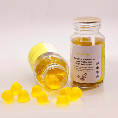 FANDICK DHM 1000 Dihydromyricetin Gummies (30 Count) – Ginger Root, Electrolyte Pectin