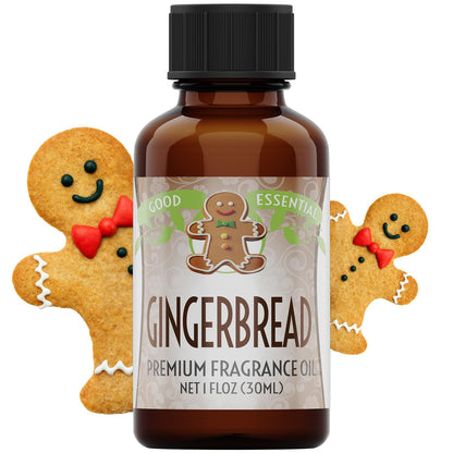 Good Essential Gingerbread Fragrance Oil 1 oz – Diffusers, Candles & Soaps