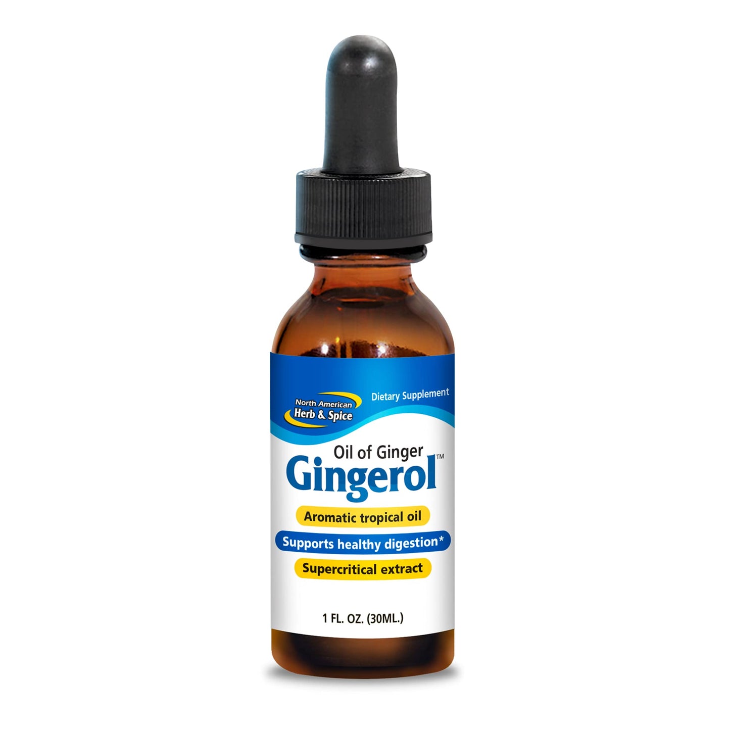 Gingerol Oil of Ginger 1 oz | North American Herb and Spice