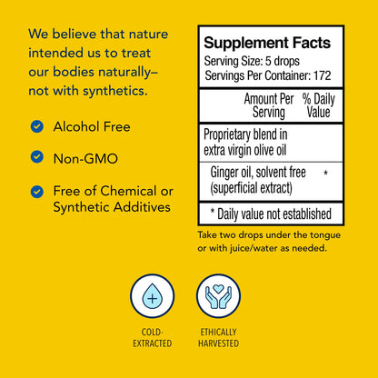 Gingerol Oil of Ginger 1 oz | North American Herb and Spice