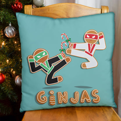 Ginja-bread Men - Cushion - Two Sizes