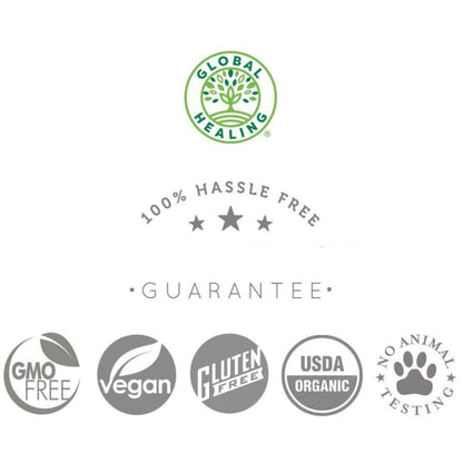 Global Healing Center Supercharged C60 – 10x More Powerful Fullerene + Organic MCT Powder (30 Capsules)