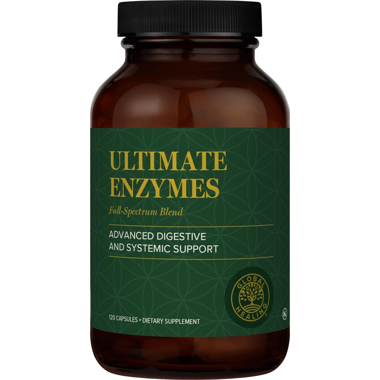 Global Healing Center Ultimate Enzymes – Systemic & Digestive Enzymes for Digestive Health & Immune Support