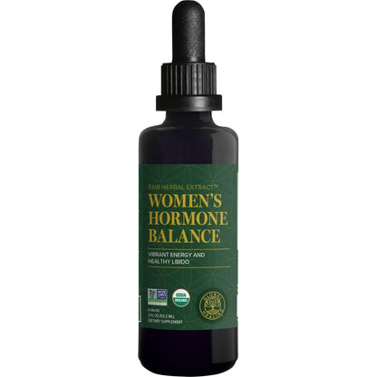 Global Healing Center Women's Hormone Balance Drops – Organic Liquid Supplement for Vitality, Mood & Metabolism