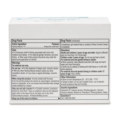Globe Hydrocortisone 1% Max Strength Cream – 0.9g Unit Packets, Pack of 2