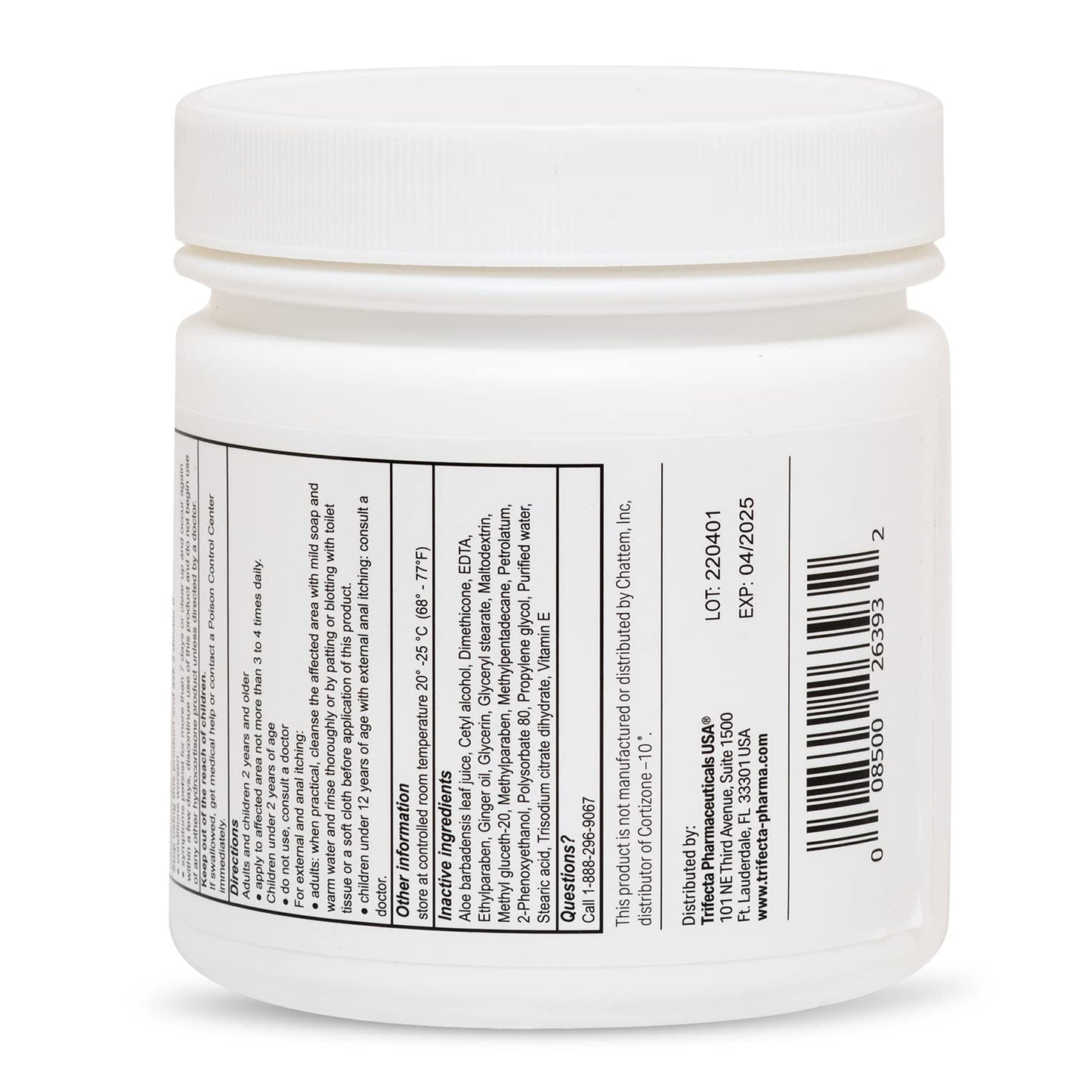Globe Hydrocortisone 1% Cream with Aloe – 16 oz Maximum Strength Anti-Itch
