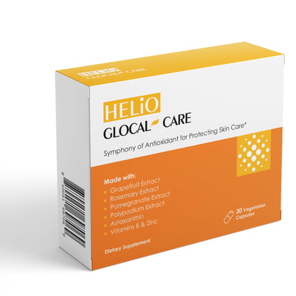 GlocalCare Helio – Antioxidant Sun Defense & Skin Rejuvenation Supplement (30 Capsules)