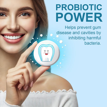 GlorySmile Toothpaste Tablets – Nano Hydroxyapatite with Probiotics, Fluoride-Free, Plastic-Free, Mint – 62ct Eco & Travel Friendly