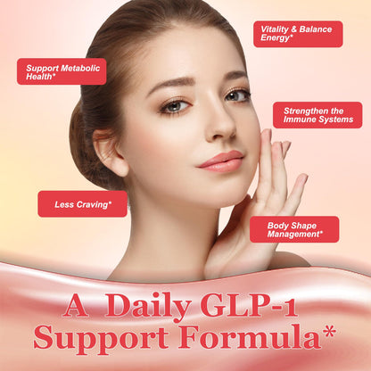 AuraraNeNourish 2-Pack GLP-1 Probiotic Gummies with Akkermansia & Berberine