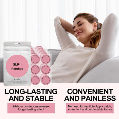 GLP-1 Patches for Men & Women – 30 Count Body Care