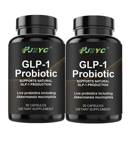 GLP-1 Probiotic 2 Pack - 60 Capsules | Multi-Strain + Prebiotic