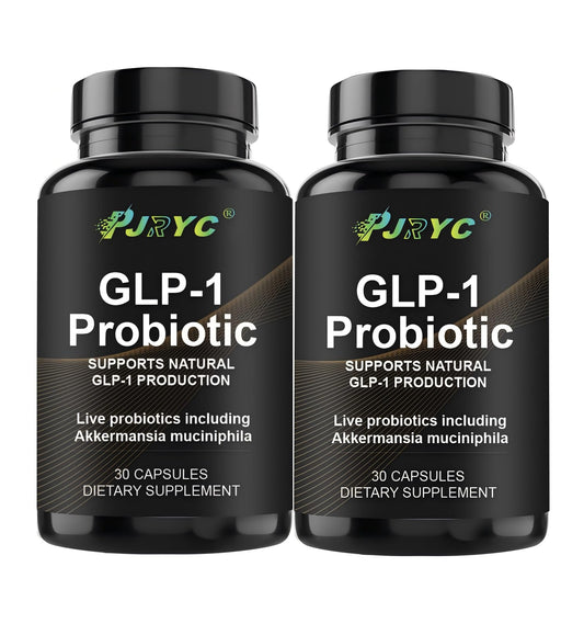 GLP-1 Probiotic 2 Pack - 60 Capsules | Multi-Strain + Prebiotic