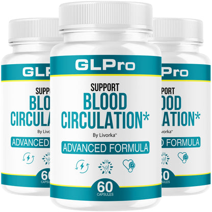 (3 Pack) GLPro Capsules – GL Pro Support & Blood Balance Formula | Premium Multivitamin 180 Capsules