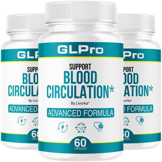 (3 Pack) GLPro Capsules – GL Pro Support & Blood Balance Formula | Premium Multivitamin 180 Capsules