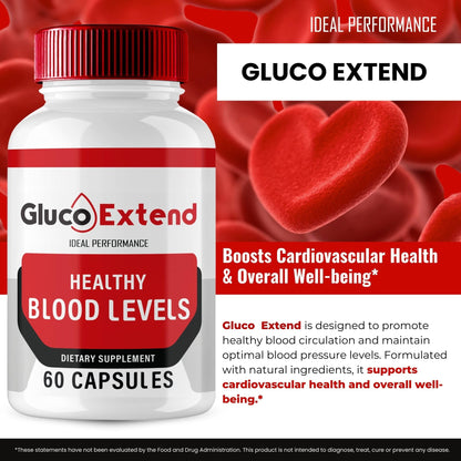 Gluco Extend Capsules - GlucoExtend Support Formula Maximum Strength (2 Pack) Official Reviews