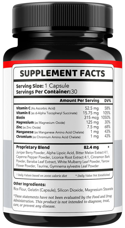 Gluco Extend 3-Pack Capsules - All-Natural Formula for Healthy Levels