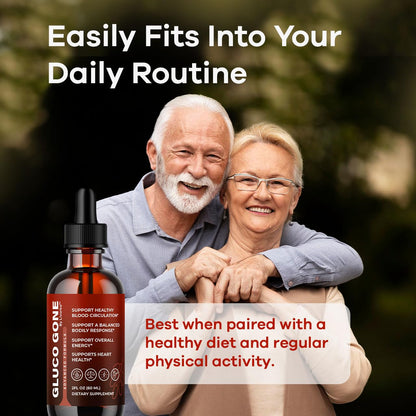 Gluco Gone Drops 2 Pack – Premium All-Natural Liquid Drops