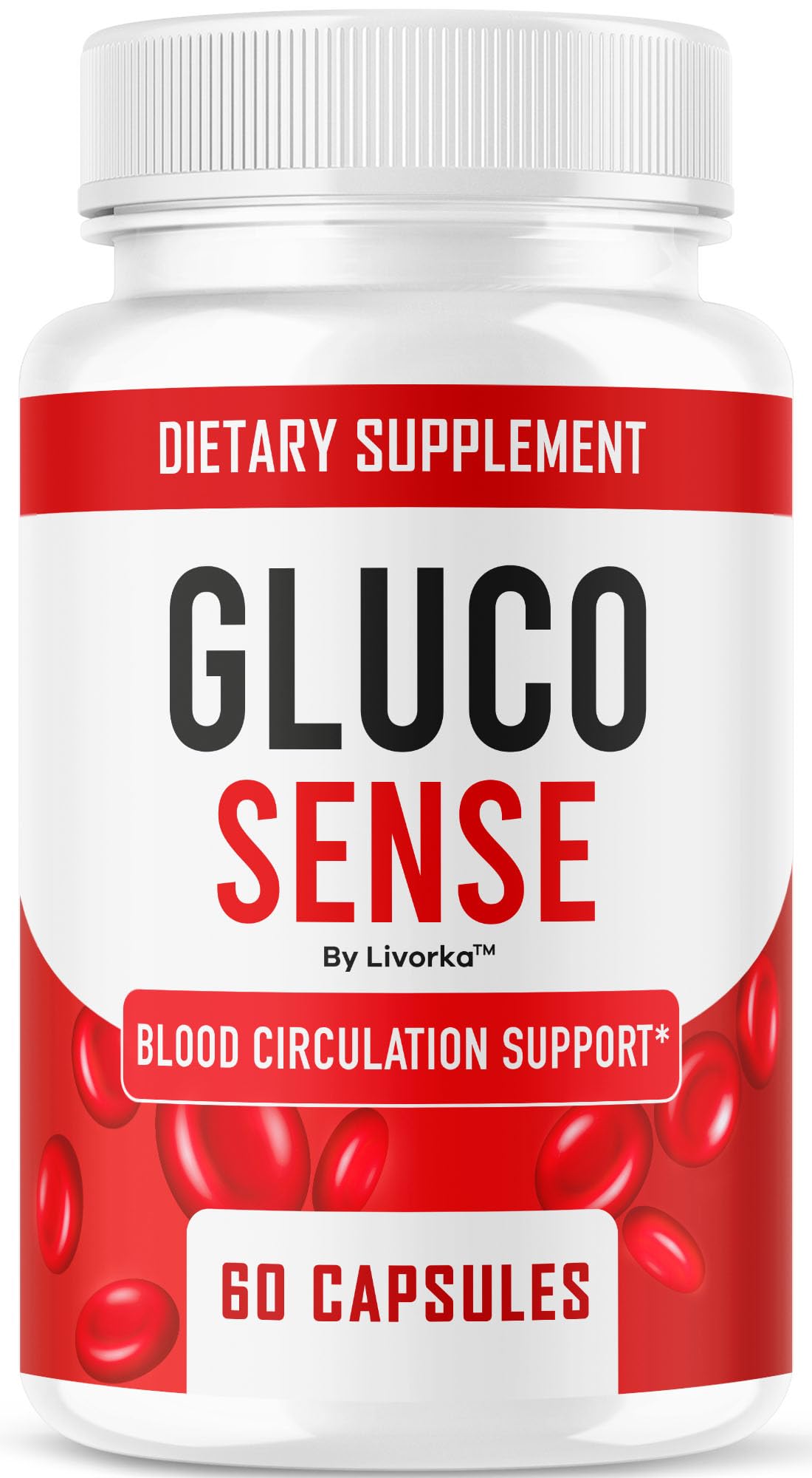 GlucoSense – Official GlucoSense Capsules | Maximum Strength 60 Capsules for 1 Month