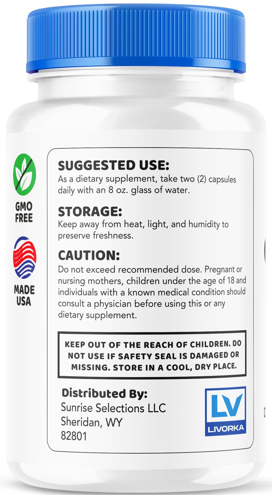 GlucoPeace Capsules (2 Pack) – Circulatory Support, 120 Count